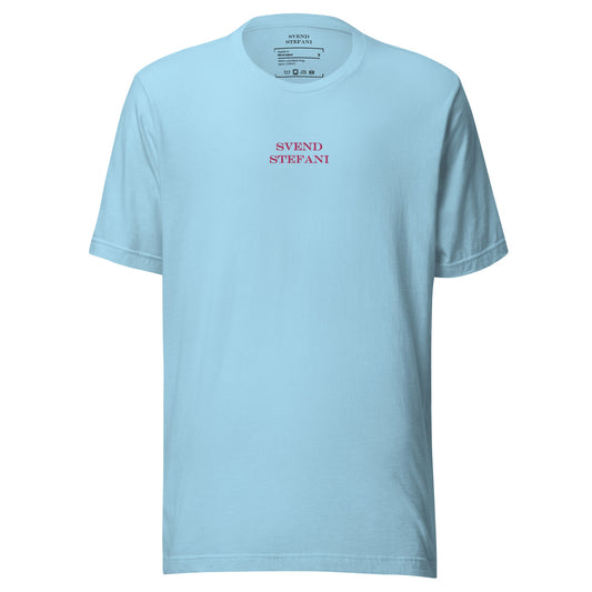 SVEND STEFANI Cotton Tee - Ocean Blue