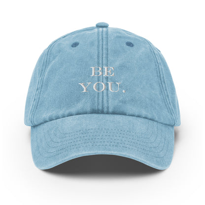 BE YOU. Vintage Cap - Light Denim