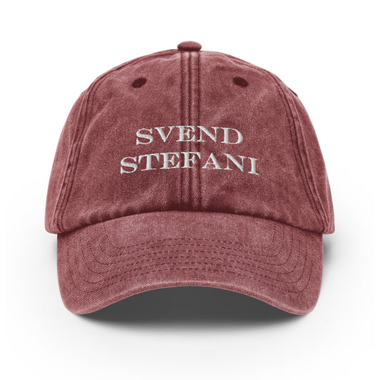 SVEND STEFANI Vintage Cap - Red